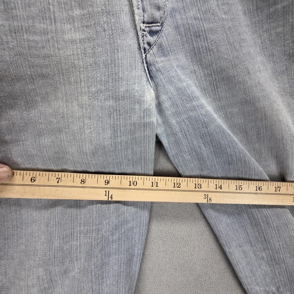 Vintage Levis Engineered Jeans Mens Gray Twisted Baggy Wide Leg Fits 30x26